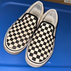 Checkered Vans Men’s 8